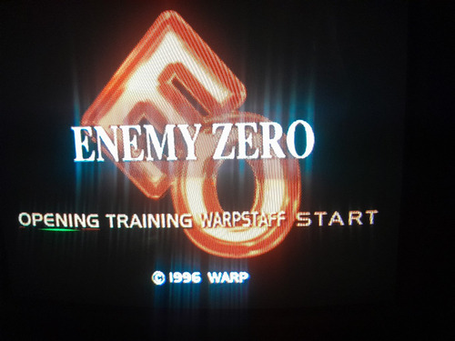 Videojuego Enemy Zero (orig/jap) Sega Saturn Completo Import (Usado)