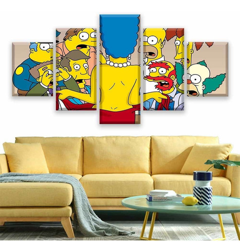 Quadros Decorativos Os Simpsons Marge