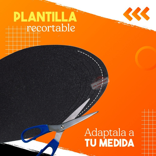 Imagen 8 de 9 de Plantilla Espuma Viscoelastica Transpirable Deportiva 8720