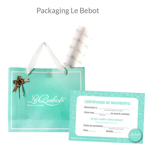Bebote Lebebot (27 Cm) Real C/ Sexo Femenino Emilia Lb-65