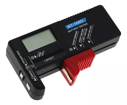 Probador Tester Pilas Aa Aaa D C 9v Todo Botones 1° Mgl Htec