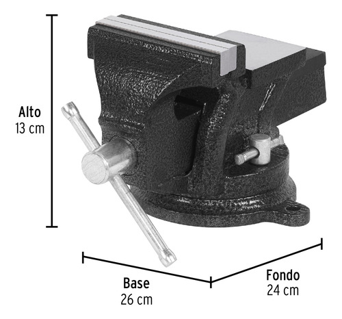 Tornillo Banco 4' Pretul 26039 Negro
