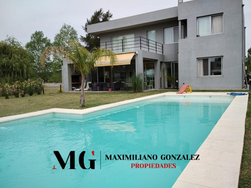 Casa En Alquiler, 6 Ambientes - Terralagos, Canning.