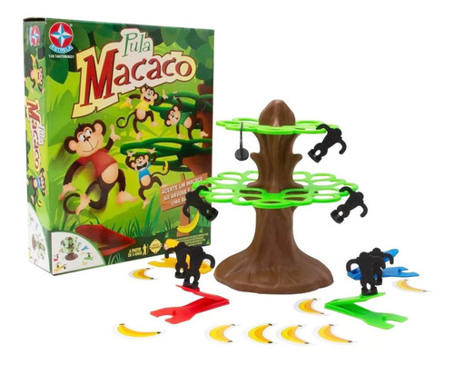 Imagem 2 de 3 de Clássico Jogo Infantil Pula Macaco Brinquedos Estrela