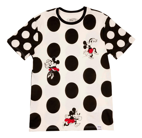 Loungefly Disney Minnie Rocks The Dots Camiseta Unisex 2x