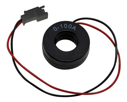 Imagen 2 de 4 de Voltimetro Y Amperimetro 220v Led Digital Gralf 100a