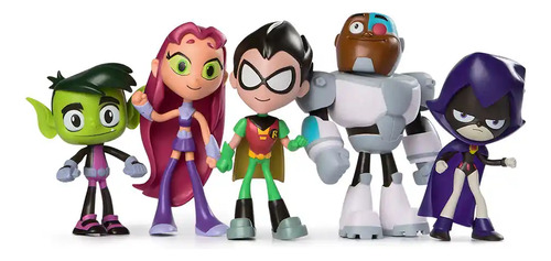Dc Teen Titans Go Twisty Fig Flexibles Surt Int 6070382