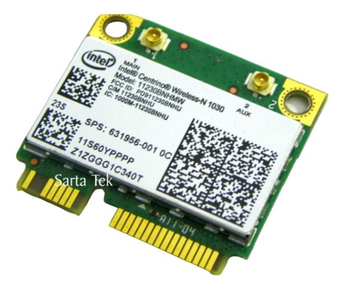 Intel Wifi Wireless N 1030 11230bnhmw 631956-001 Lenovo Hp