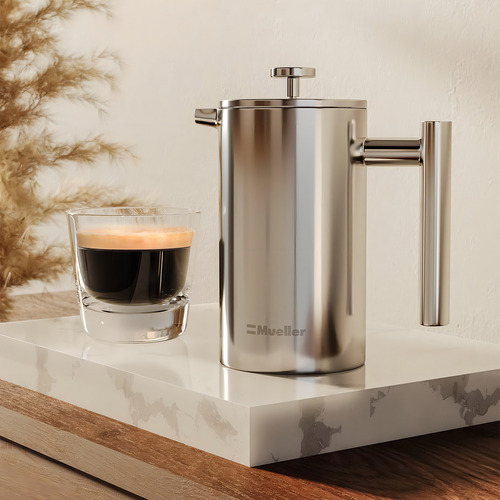 Mueller Austria Cafetera Industrial 220V Negra.