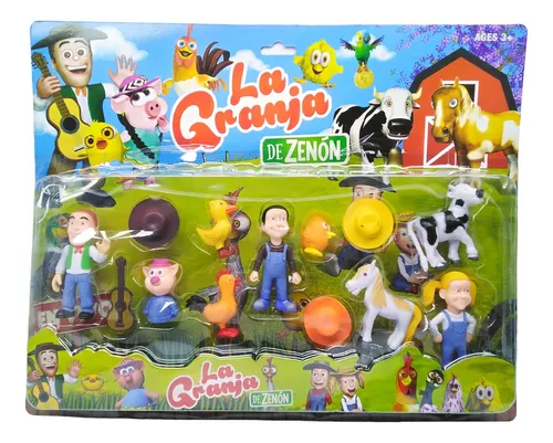 Bandai - La Granja De Zenón: Playset con figuras (TO84300)