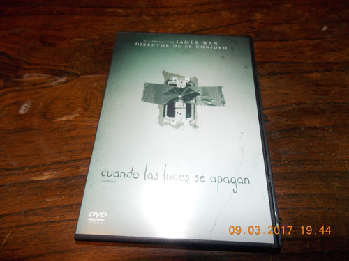 Dvd Original Cuando Las Luces Se Apagan - Wan - Impecable!