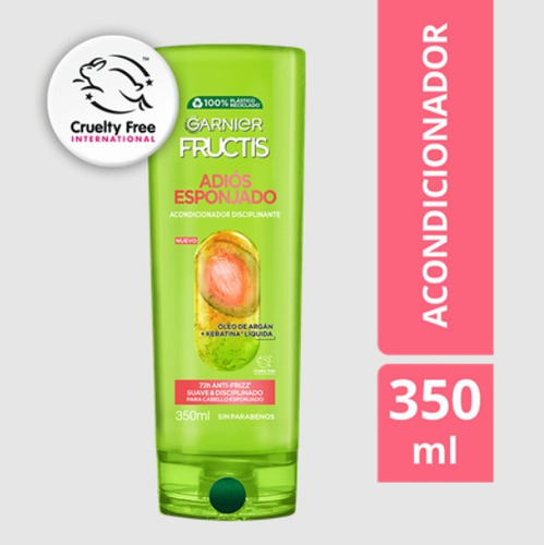  Acondicionador Fructis Adiós Esponjado 350 Ml