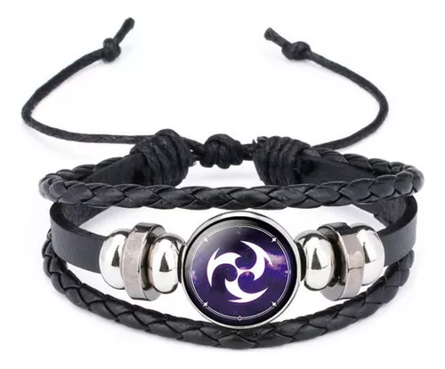 Pulseira Pingente Elemento Personagem Electro Genshin Impact