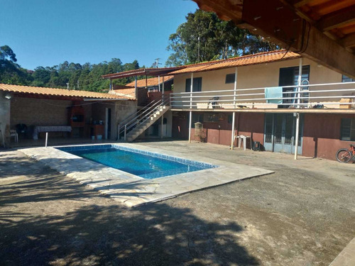 1.000 M², Casa Com 02 Dormitórios, Churrasqueira E Piscina!!