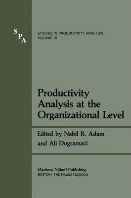 Libro Productivity Analysis At The Organizational Level -...