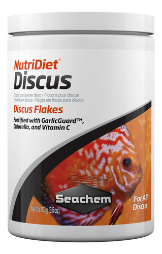 Seachem Laboratorios Discus Fish Flakes 3.53 Oz