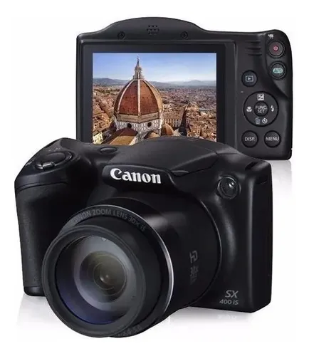 Canon PowerShot Serie SX SX400 IS (Novo com caixa aberta