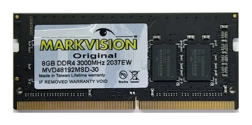 Memoria Sodimm Ddr4 8 Gb Markvision 3000mhz Mvd48192msd-30