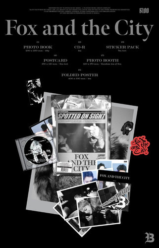 Bloo - Fox And The City Album Original Nuevo Korea