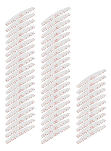 Lima De Uñas Para Uñas Acrílicas, 50 Unidades, Limas Gruesas