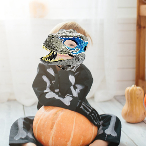 Máscara De Dinosaurio Aterrador Para Niños, Fiesta De Hallow