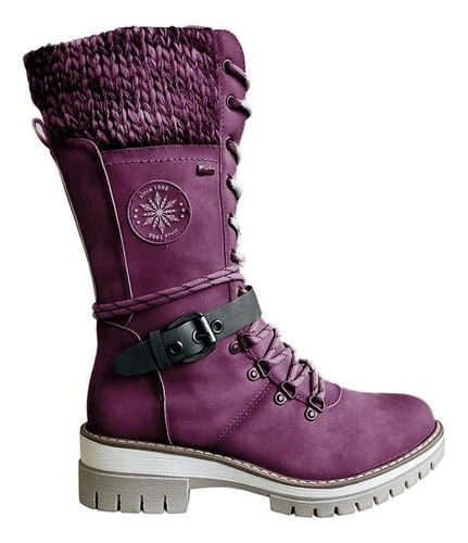 Botas De Nieve Mid Tube Para Mujer 2024