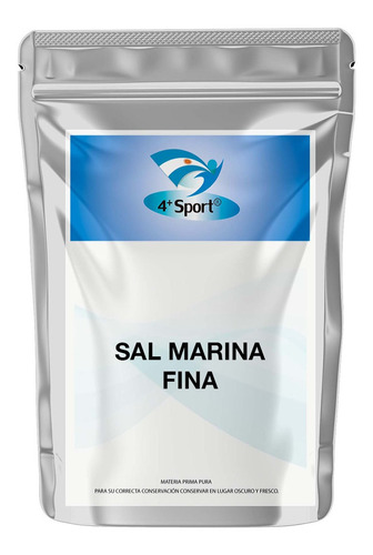 Sal Marina Fina Pura 1 Kilo 4+