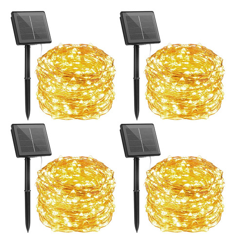 22m 200led Al Aire Libre A Prueba De Agua De Luz Solar Led
