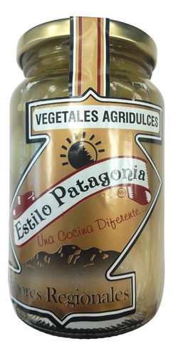 Vegetales Agridulce Al Escabeche 360 Grs Estilo Patagonia