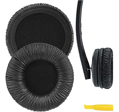 Almohadillas Sennheiser Geekria Protein Leather (negras)