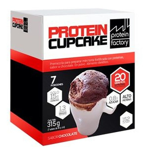 Whey Protein Cupcake Delicioso Suplemento Para Desayuno Protein Factory Contiene Whey Protein Fácil Preparación