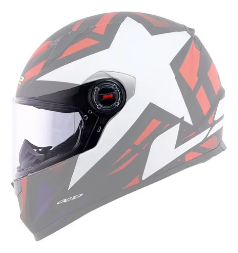 Viseira Capacete Ls2 Ff358 Starwar Tribal Espelhada Fumê