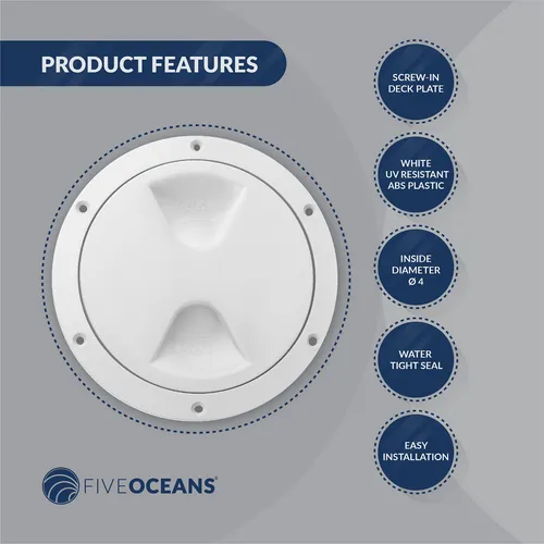 Five Oceans Escotilla Placa Inspeccion Redonda Marina Centro