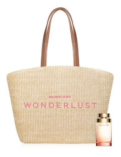 Set Perfume Mujer Michael Kors Wonderlust Edp 100ml + Bolso