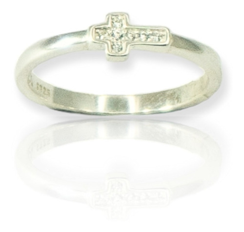 Anillo Plata 925 - Cruz - Mujer - Ml660-16d