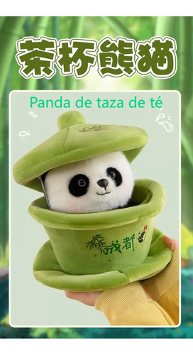 Regalo De Recuerdo For Una Muñeca Panda Con Forma De Taza D