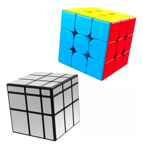 Cubo Rubik Moyu Pack 3x3 + Mirror Meilong Velocidad Magico