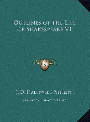Libro Outlines Of The Life Of Shakespeare V1 - J O Halliw...