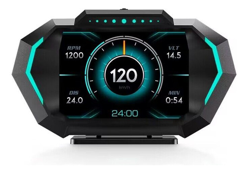 Azijyv Indicador Obd2 Con Velocidad, Pantalla Frontal Para C