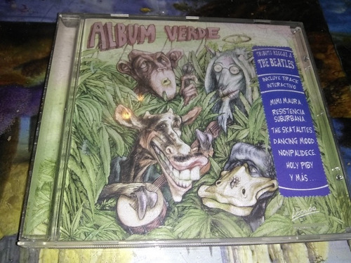 Álbum Verde Tributo Reggae A The Beatles 