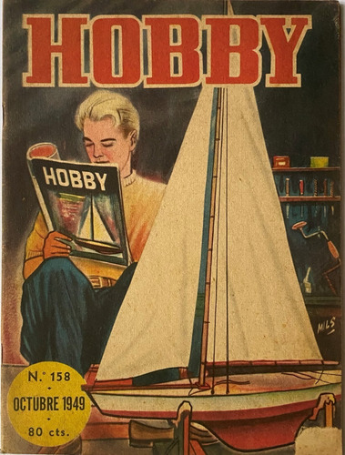Antigua Revista Hobby Nº158 1949 Manualidades Artesanías, G2