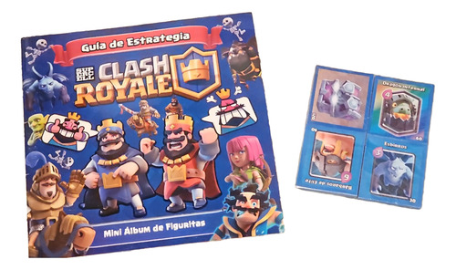 Mini Albun Figuritas Clash Royale Completo A Pegar