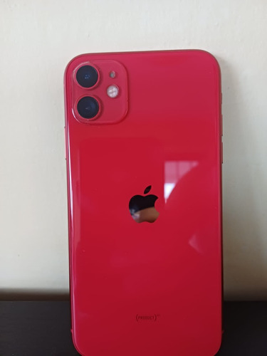 Se Vende iPhone 11 Color Rojo, 128 Gb  