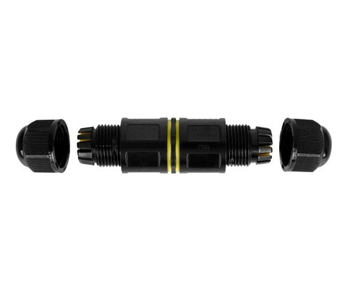 Conector De Cable Impermeable Ip68 450 V Acabado Negro Calux