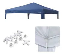 Comprar Kit Teto Cobertura Para Gazebo 3x3 Mts + 9 Peças Conectores
