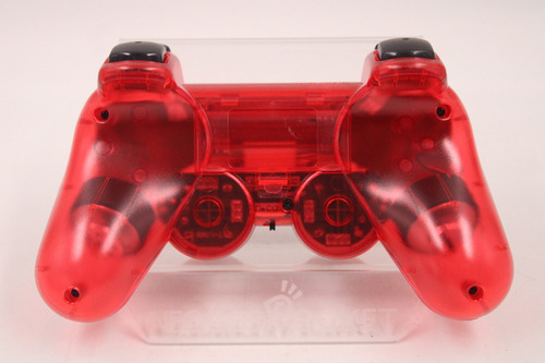 Controle - Playstation 2 Vermelho Translúcido Sem Fio (1) (Usado)