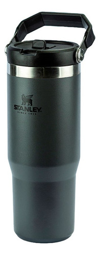 Tumbler Térmico Flip Straw Stanley Charcoal | 887ml Cor Cinza