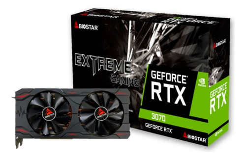 Tarjeta Video Biostar Rtx3070 8gb Gddr6 - Vn3706rm82 - Gamer