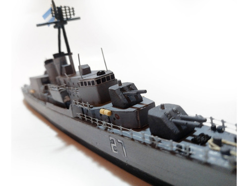 Maqueta Artesanal: Ara Py (d-27) / Escala 1.300 Gris Oscuro