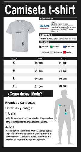 6 Camisetas 100% Algodon Con Estampado Personalizado